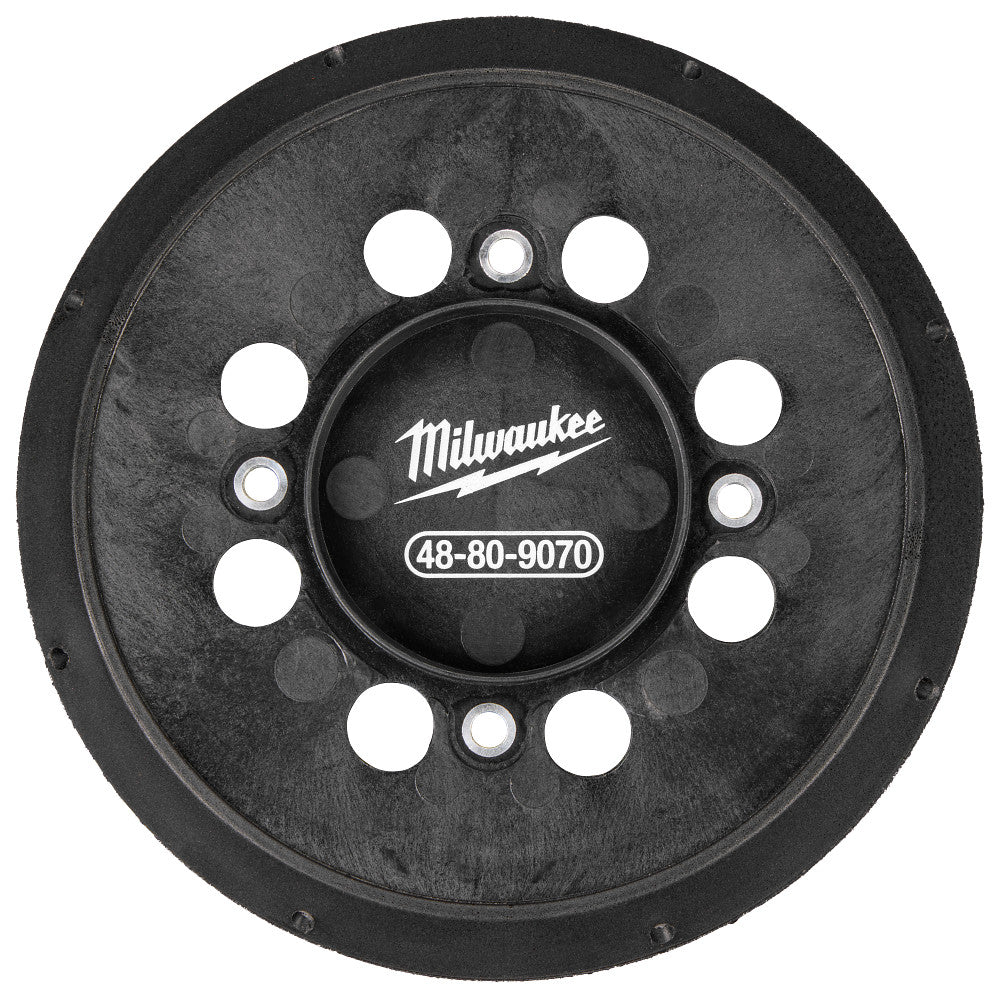 3-Pack 5" 8-Hole Replacement Sander Pad – Compatible With Milwaukee 6021-21, 6034-21, 2648-20, 2648-21 (Replaces #51-36-7100) – 4-Screw Design