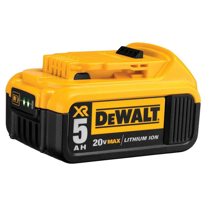 DeWALT DCB205-2 20V MAX Premium XR 5.0Ah Lithium Ion Power Tool Battery - 2 Pack