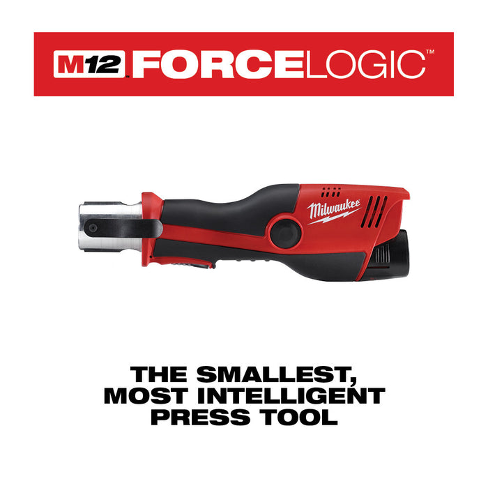 Milwaukee 2473-20 M12 12V FORCE LOGIC Cordless Press Tool - Bare Tool