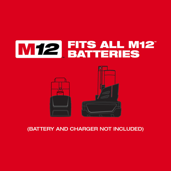 Milwaukee 2526-20 M12 12V Cordless Oscillating Multi-Tool - Bare Tool