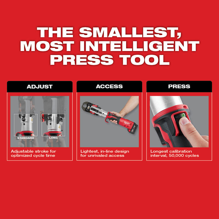 Milwaukee 2773-20L M18 18V FORCE LOGIC Long Throw Press Tool Kit  - Recon