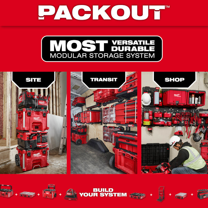 Milwaukee 48-22-8497x6 PACKOUT Large Wall Plate Bundle - 6 PK