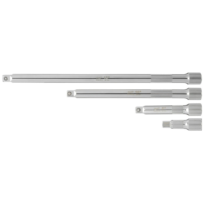 Milwaukee 48-22-9342 4pc 1/2 Inch Drive Extension Set