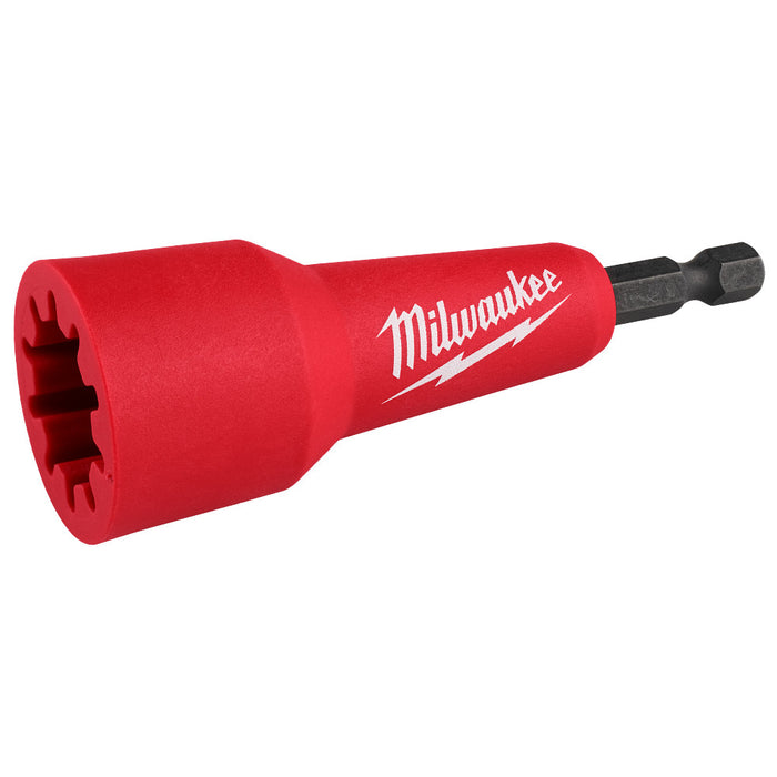 Milwaukee 48-32-6400 Quick-Twist Wire Connector Socket w/ 1/4” Hex Shank
