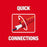 Milwaukee 48-32-6400 Quick-Twist Wire Connector Socket w/ 1/4” Hex Shank