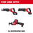 Milwaukee 49-22-1216D SAWZALL Blade Set - 16PC w/9" TORC NITRU SAWZALL Blade