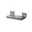 Anker SOLIX A17E1141-84 E10 Wall Bracket, Wall-Mount Installation for Flood ProtectionHolds 1 Power Module + 5 Battery Modules, Secure Mounting Hardware Included, Easy Setup