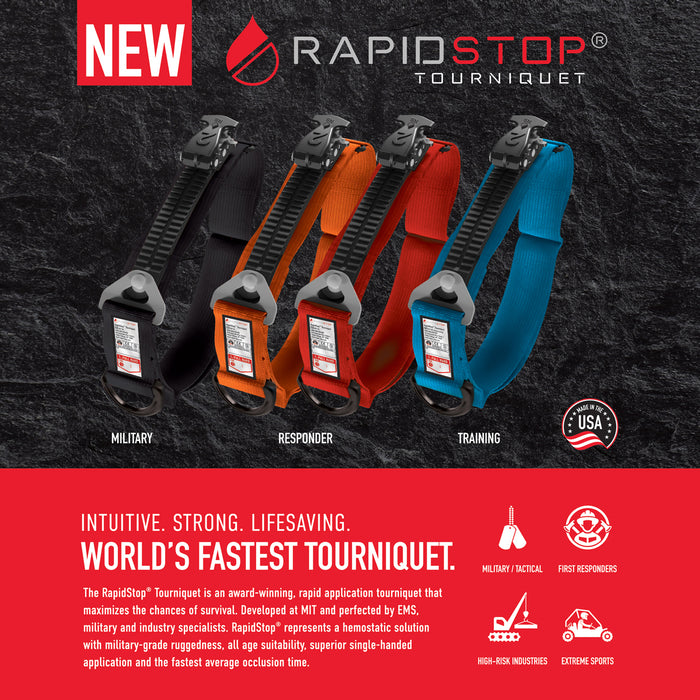 RapidStop RST101 Tourniquet - Responder Orange