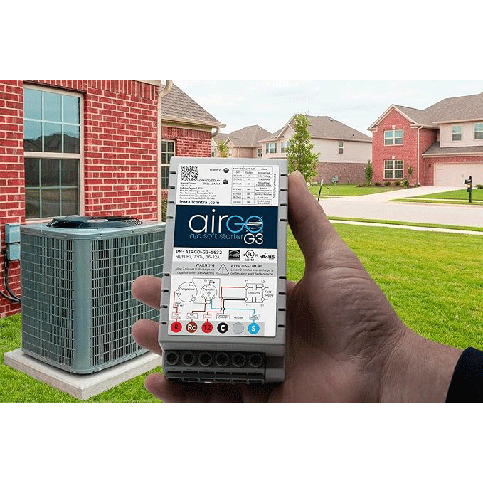 AIRGO G3 8–16A Soft Start Controller for HVAC Systems, Up to 3 Ton