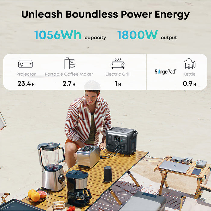 Anker SOLIX C1000X 1056Wh / 1800W  Portable Power Station