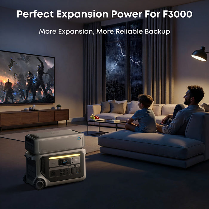 Anker SOLIX BP3000 Expansion Battery 3072Wh for F3000 