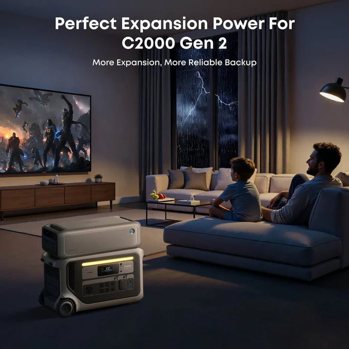 Anker SOLIX A17831A1-85 BP2000 Expansion Battery | 2,048Wh