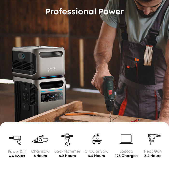 Anker SOLIX BP3800 Expansion Battery 3840Wh for F3800 