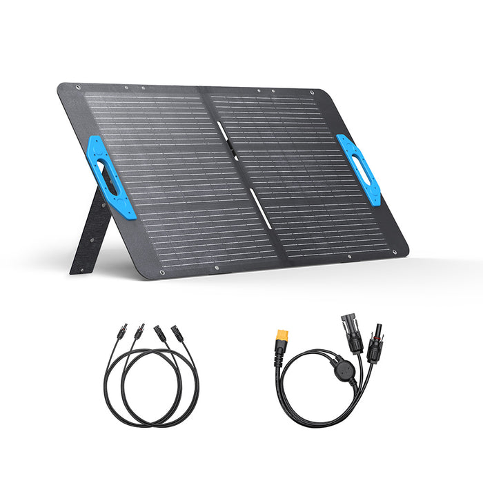 Anker SOLIX PS100 100 Watt Portable Solar Panel - Monocrystalline, IP67 Waterproof