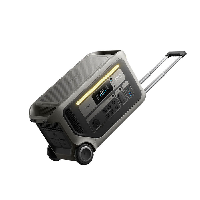 Anker SOLIX F3000 3072Wh Power Station w/Expansion Battery, Solar Panel