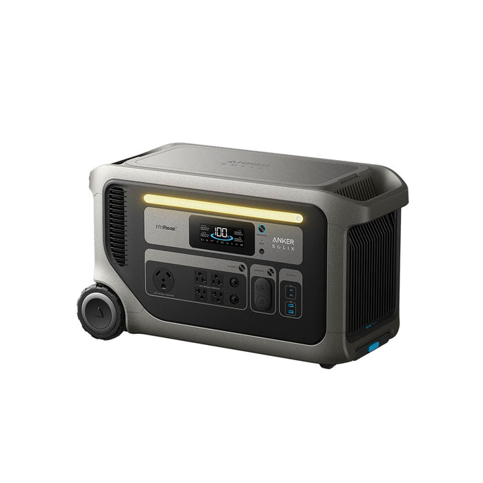 Anker SOLIX F3000 3072Wh Portable Power Station w/ 30A Transfer Switch
