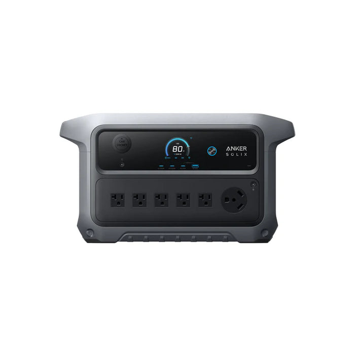 Anker SOLIX B17831A4 C2000 Gen 2 Portable Power Station 2048Wh w/ 200W Solar Panel