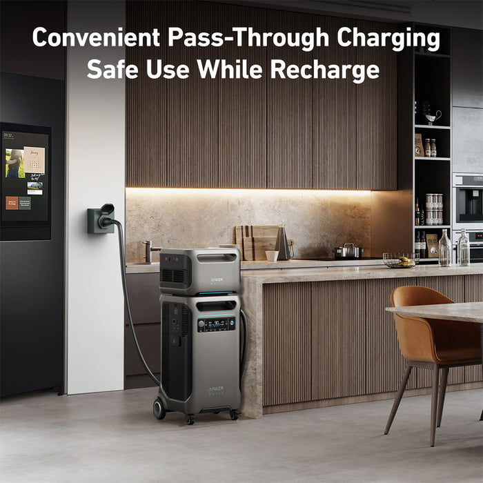 Anker SOLIX F3800 3840Wh | 6000W Portable Power Station w/ Double Power Hub