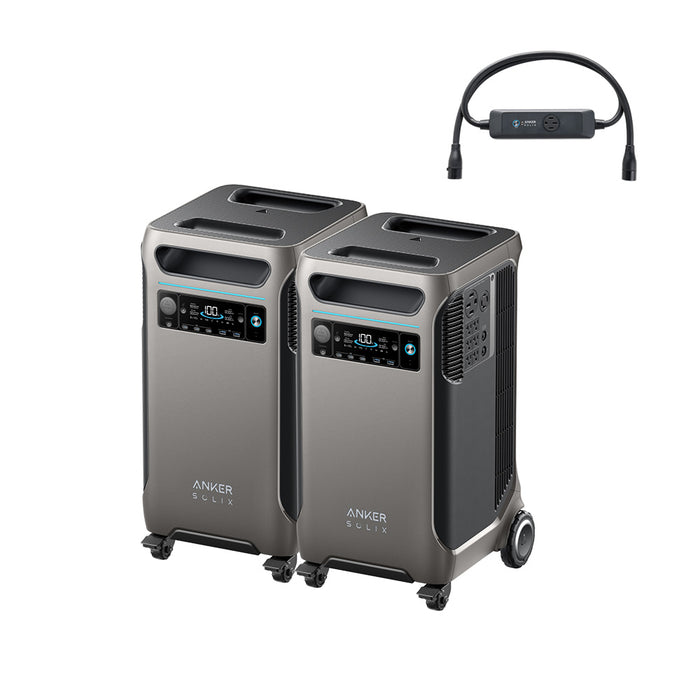 Anker SOLIX F3800 3840Wh | 6000W Portable Power Station w/ Double Power Hub