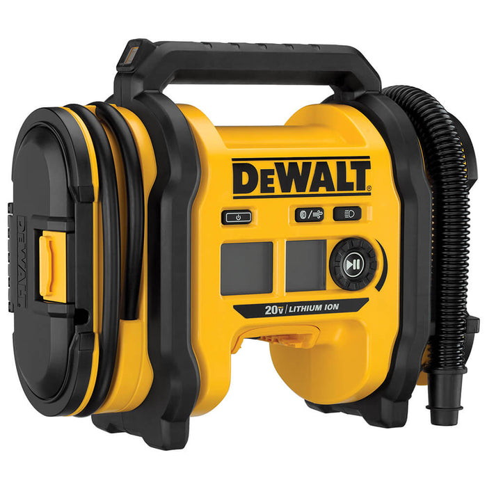 DeWALT DCC020IB-2PK 20V Cordless Air Inflator w/ 20V POWERSTACK 2-Pack Batteries