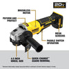 DeWALT DCG408B 20V MAX Brushless 4-1/2" Paddle-Switch Grinder
