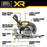 DeWALT DCS785WW1 20V MAX XR 12" Double Bevel Sliding Miter Saw Kit