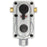Flame King KT12ACR-2 2 Stage Auto Propane Gas Regulator w/ 2 - 12" Pigtails