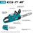 Makita GCU06T1 40V MAX XGT Brushless Cordless 18" Chain Saw Kit w/5.0 AH Battery