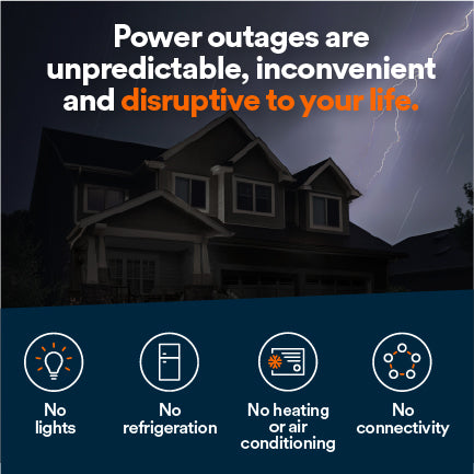 Generac 7258 14kW Air-Cooled Whole Home Standby Generator