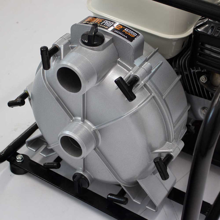 Brave BRP200TP2 2" Trash Pump w/ Honda GX200 Engine