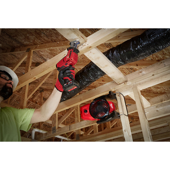 Milwaukee 0820-80 M12 12V Brushless Mounting Fan - Recon - Bare Tool