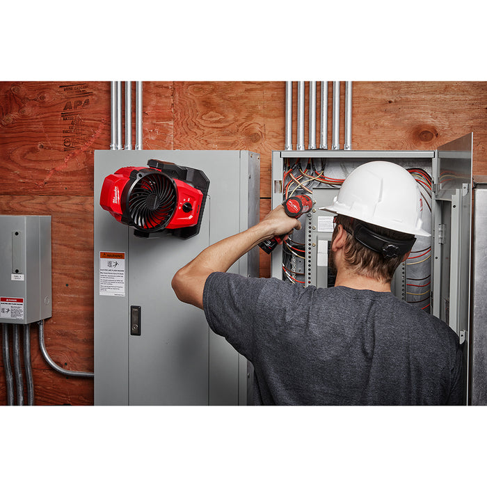 Milwaukee 0820-80 M12 12V Brushless Mounting Fan - Recon - Bare Tool