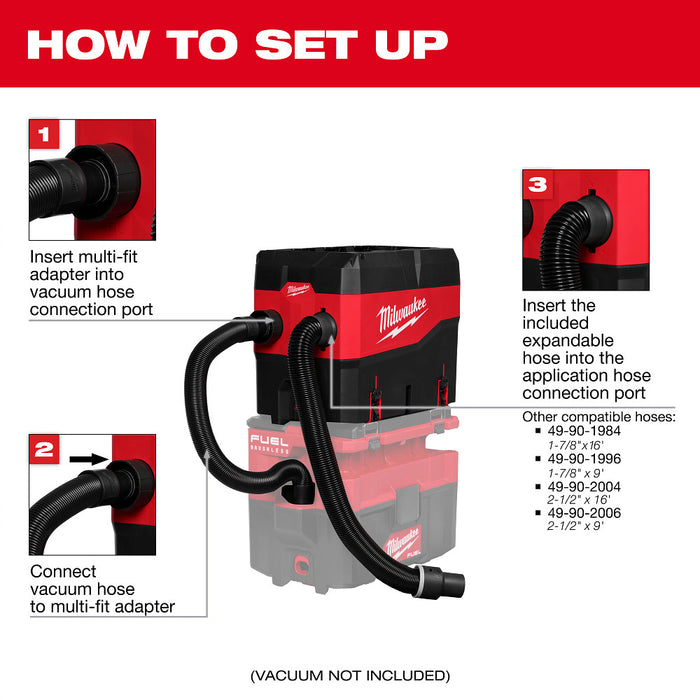 Milwaukee 0910-20DS M18 FUEL 6 Gallon Wet/Dry Vacuum w/ Debris Separator