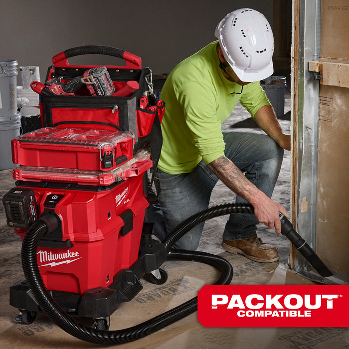 Milwaukee 0915-20x6 M18 FUEL PACKOUT 6 Gal Wet/Dry Vac w/ Extra 6Ah Battery