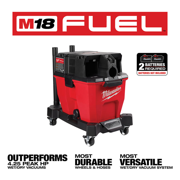 Milwaukee 0920-20DS M18 FUEL 9 Gallon Wet/Dry Vacuum w/ Debris Separator