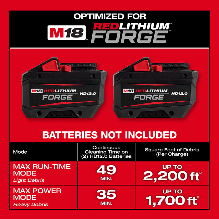 Milwaukee 0926-20 M18 FUEL 18V NEXUS Dual Battery Vacuum Motor Head - Bare Tool