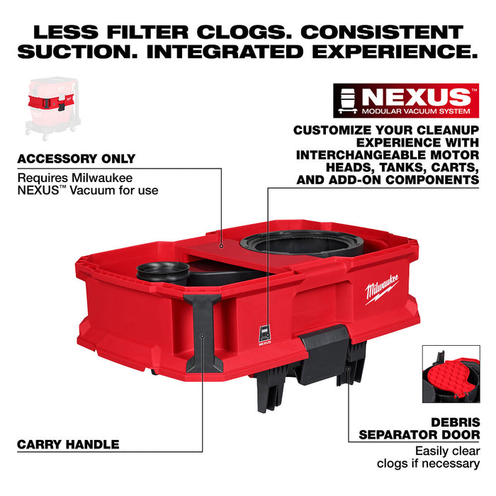 Milwaukee 0990-20 NEXUS Dedicated Debris Separator