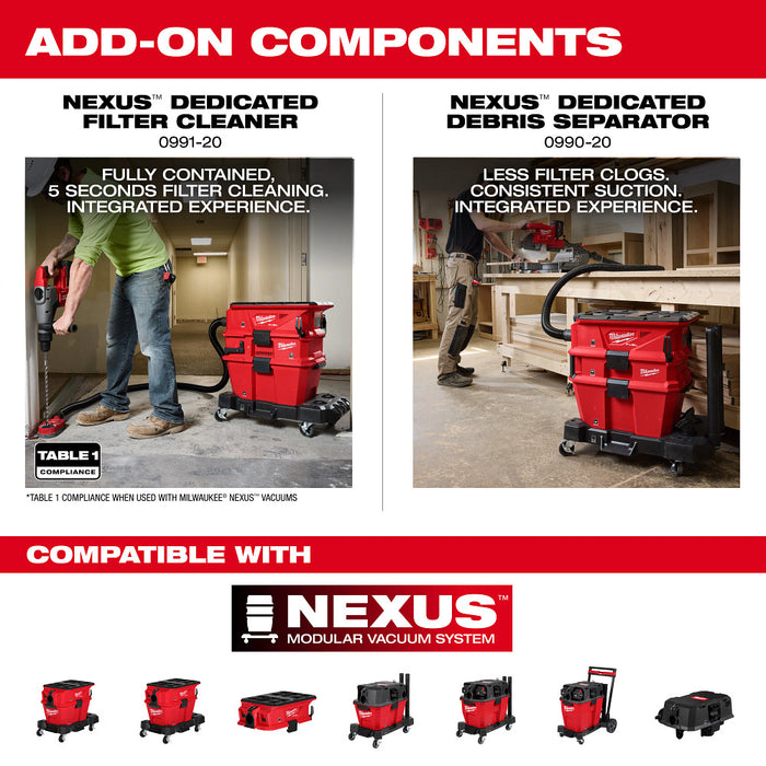 Milwaukee 0991-20 NEXUS Dedicated Filter Cleaner