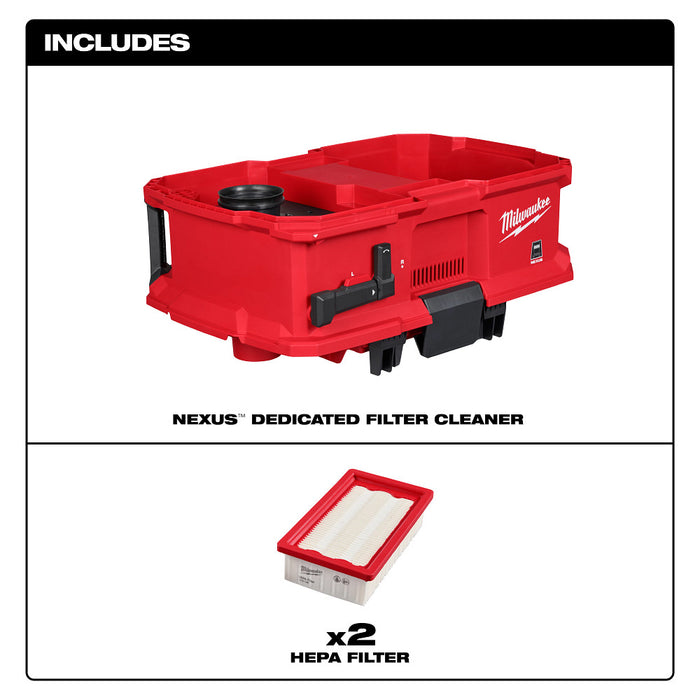 Milwaukee 0991-20 NEXUS Dedicated Filter Cleaner