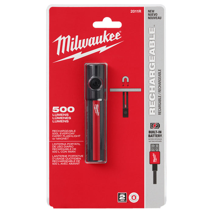 Milwaukee 2011R 500L Rechargeable Everyday Carry Flashlight