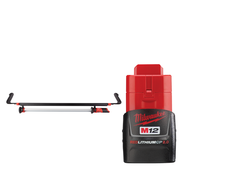 Milwaukee 2125-20x2 M12 Under Hood Light w/ Extra 2Ah Battery