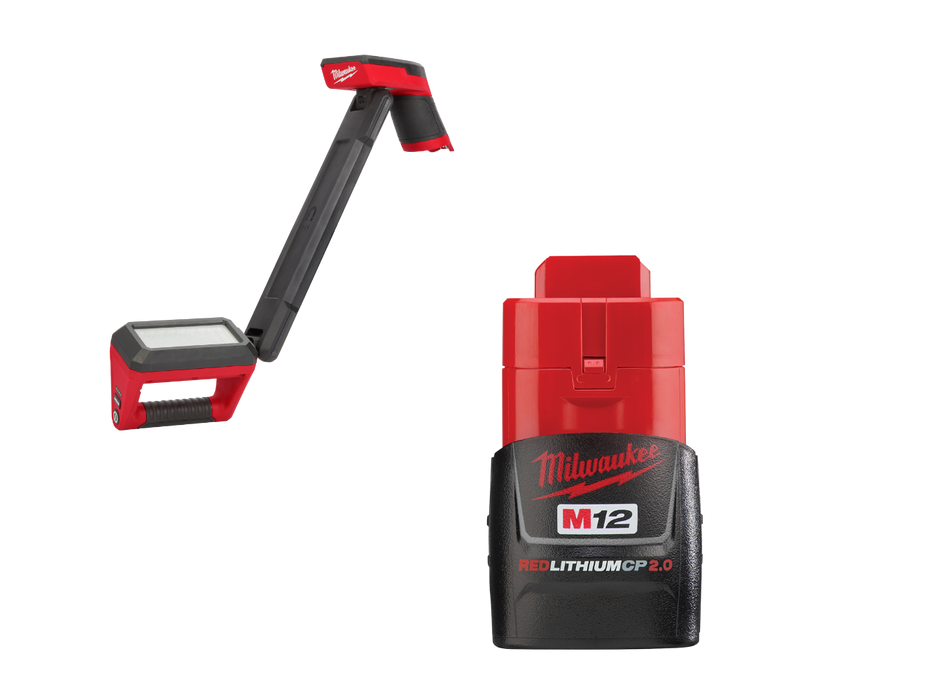 Milwaukee 2126-20x2 M12 Underbody Light w/ Extra 2Ah Battery
