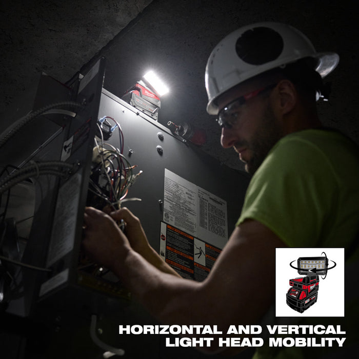 Milwaukee 2359-20 M18 18V ROVER Compact Folding Flood Light - Bare Tool