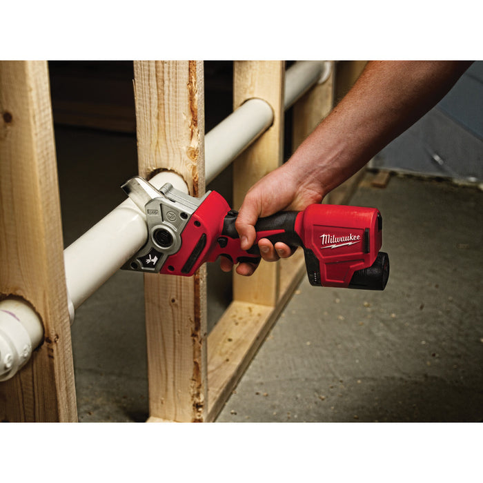 Milwaukee 2470-80 M12 12V Cordless Plastic Pipe Shear - Recon - Bare Tool