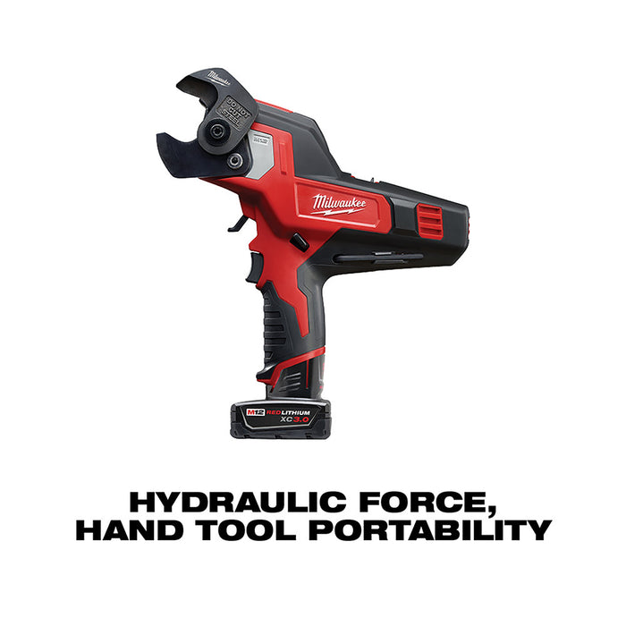 Milwaukee 2472-21XC2 M12 Cable Cutter Kit w/ Extra 2.5Ah Battery