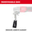 Milwaukee 2476-20PD M12 FUEL 12V 16 Gauge Variable Speed Nibbler w/Punch/Die Set