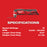 Milwaukee 2520-21XCM M12 FUEL 12V HACKZALL Recip Saw Kit w/ Multi-Tool