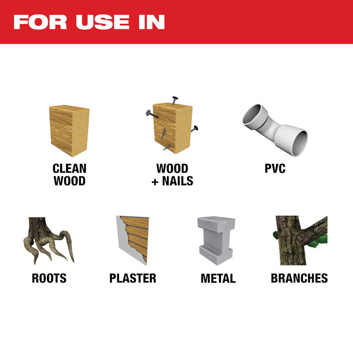 Milwaukee 2520-21XCM M12 FUEL 12V HACKZALL Recip Saw Kit w/ Multi-Tool