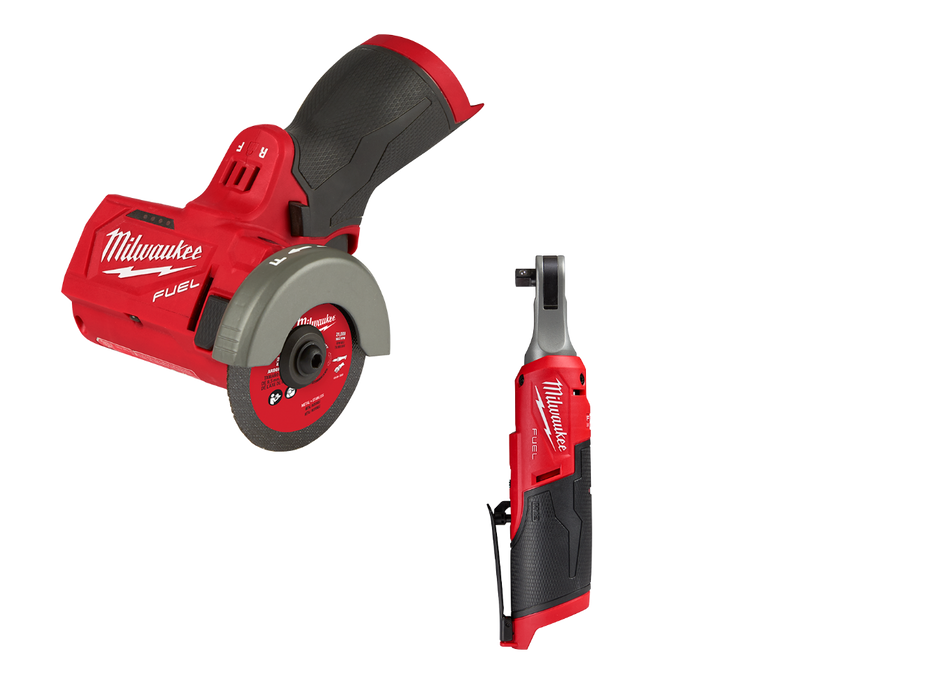 Milwaukee 2522-20RT M12 FUEL 12V 3" Compact Cut Off Tool w/ Ratchet