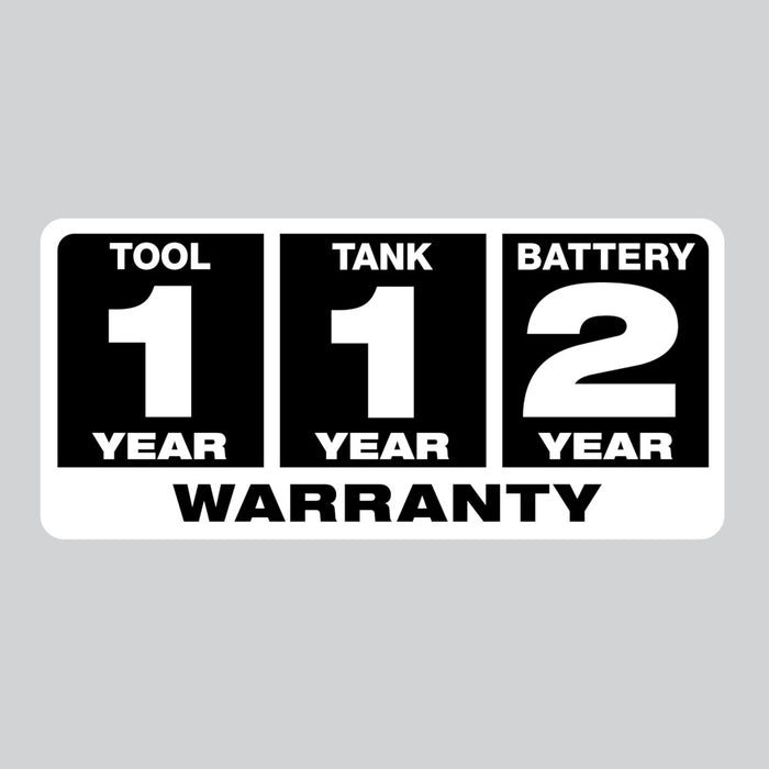Milwaukee 2528-21G2S M12 12V 2 Gallon Handheld Sprayer Kit w/ Strap